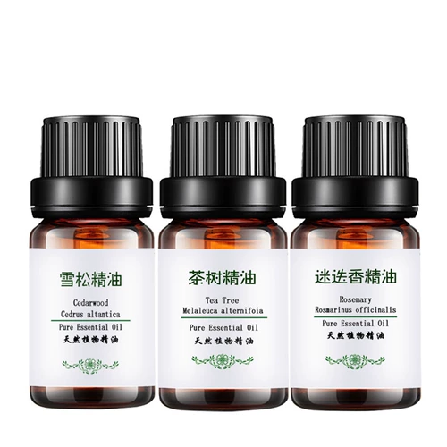 Эссенция чайного дерева с розмарином, натуральное массажное масло для кожи головы, кондиционер, 20 мл, контроль жирного блеска