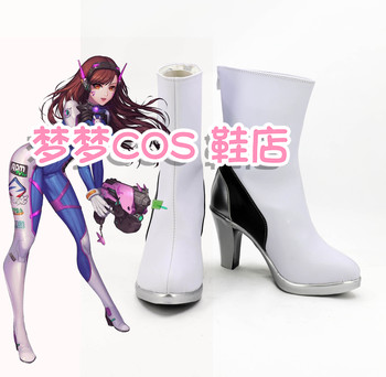 No. 3218 Overwatch D.Va Cosplay Bodysuit Combat Suit Cos Shoes Cosplay Shoes