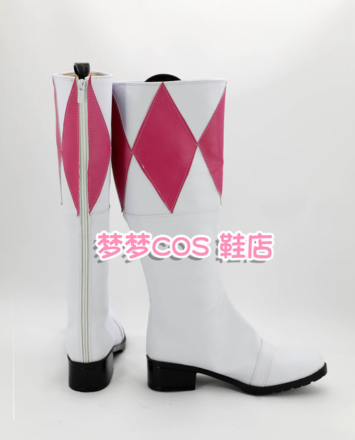 Number 3369 Dinosaur Power Rangers American Version Cosplay Costume Kimberly Pterodactyl Cos Shoes Cosplay Shoes