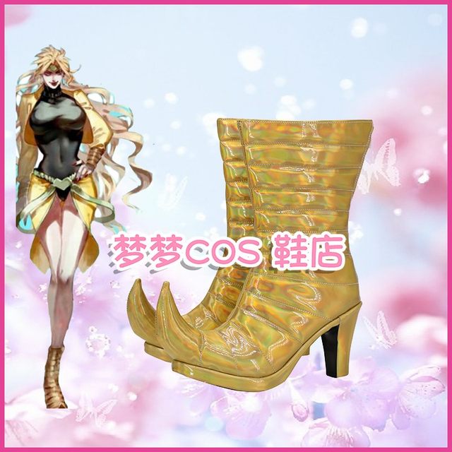 3245-4 Jojo's Bizarre Adventure Dio Genderbend Diona Dio Cos Shoes