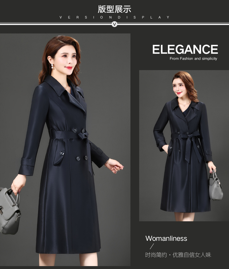 Trench pour femme      en Polyester - Ref 3227146 Image 8