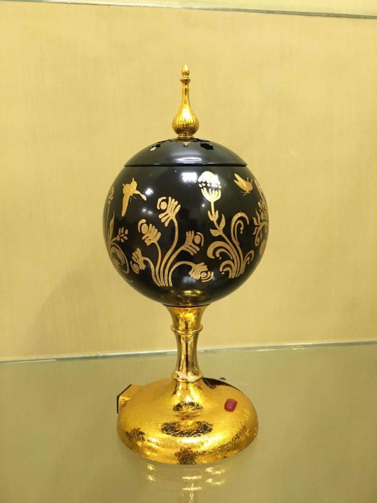 Electric incense burners Middle East incense burner Arab incense stove Black big round ball