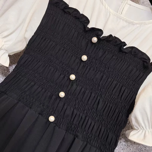 Летний корсет, платье, большой размер, коллекция 2022, подходит для полных девушек, в корейском стиле, в западном стиле, по фигуре