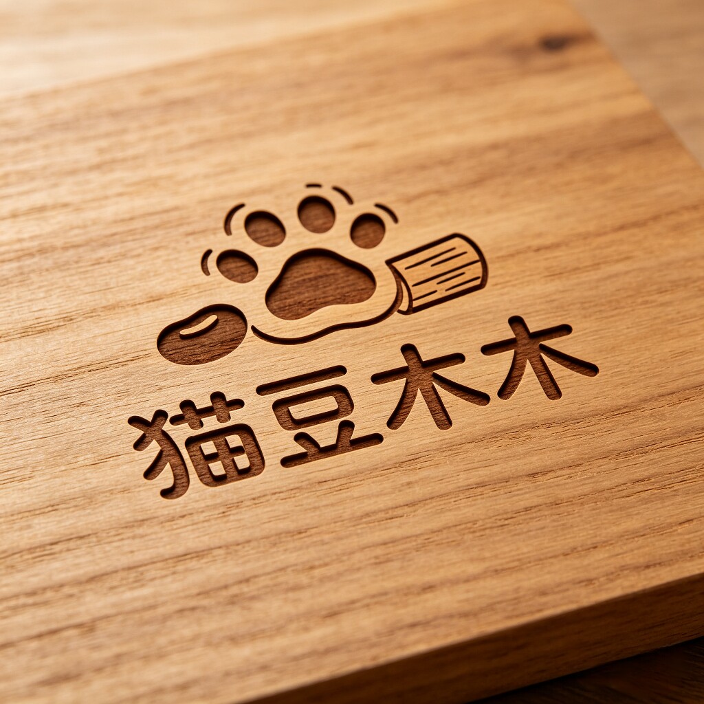 猫豆木木的LOGO