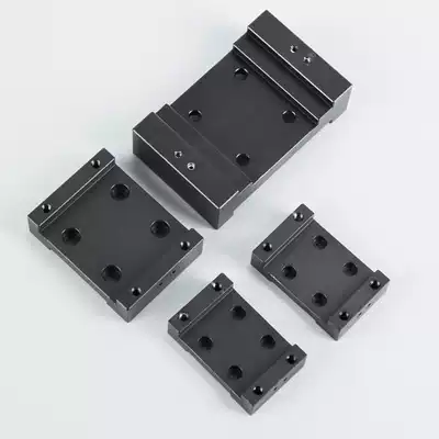 HIWNI silver KK module accessories fixed platform KK40 50 60 86 100 adapter plate U-shaped slide block Holder