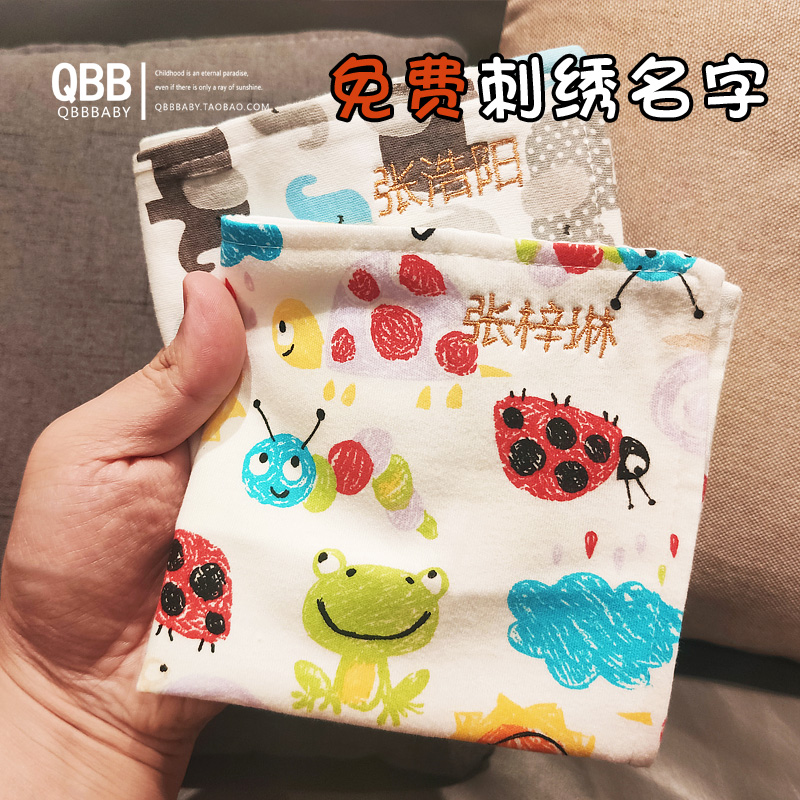 Baby Saliva Towel Pure Cotton Gauze Towel Children Handkerchief Newborn Toddler Super Soft Kindergarten Wash Face Little Fangs