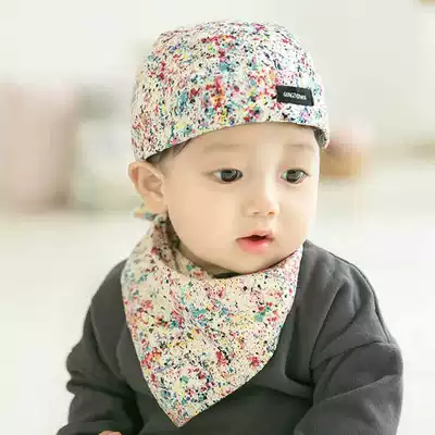 Baby hat spring and autumn thin cotton pirate hat cute super cute men and women children's hat fashion baby hat autumn
