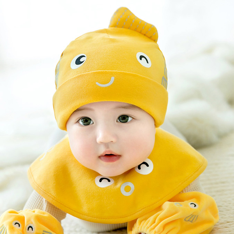 Baby Hat Spring Autumn Slim baby jacket Head cap Male tide Fashion beginner baby hat girl newborn spring