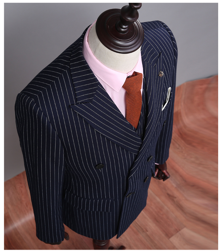 Costume homme en lainage pour printemps - Ref 1570859 Image 27