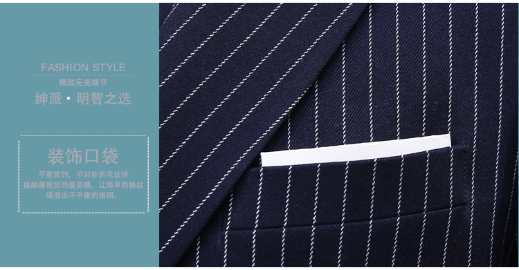 Costume homme en lainage pour printemps - Ref 1570859 Image 33