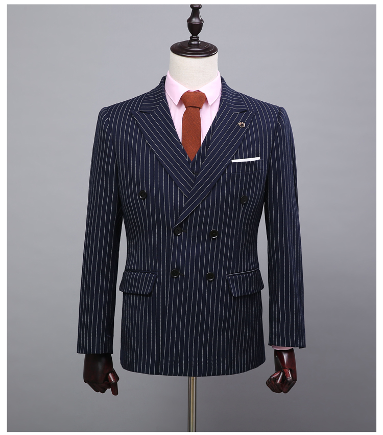 Costume homme en lainage pour printemps - Ref 1570859 Image 24