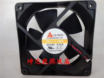 Taiwan Yuanshan Y S TECH FD241238EB 24V 0 52A 12cm