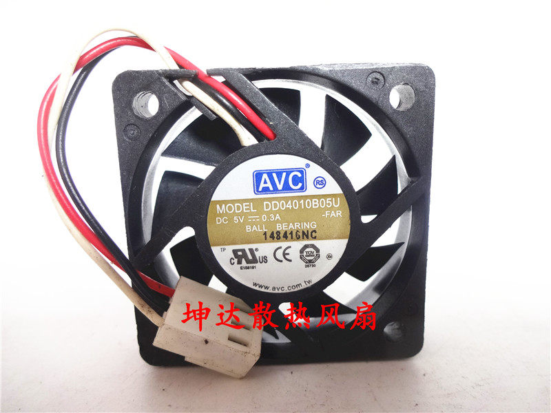 Original AVC 5V 0 30A 4CM 4010 cooling fan DD04010B05U