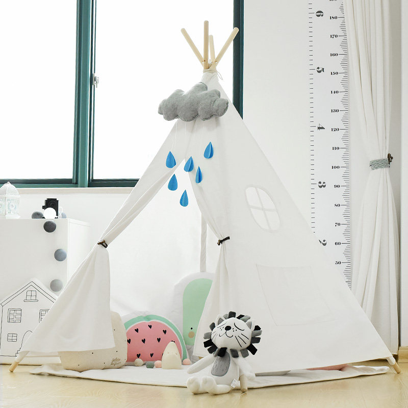 Children's small tent indoor toy house baby game house boy and girl photography props easy to remove princess house