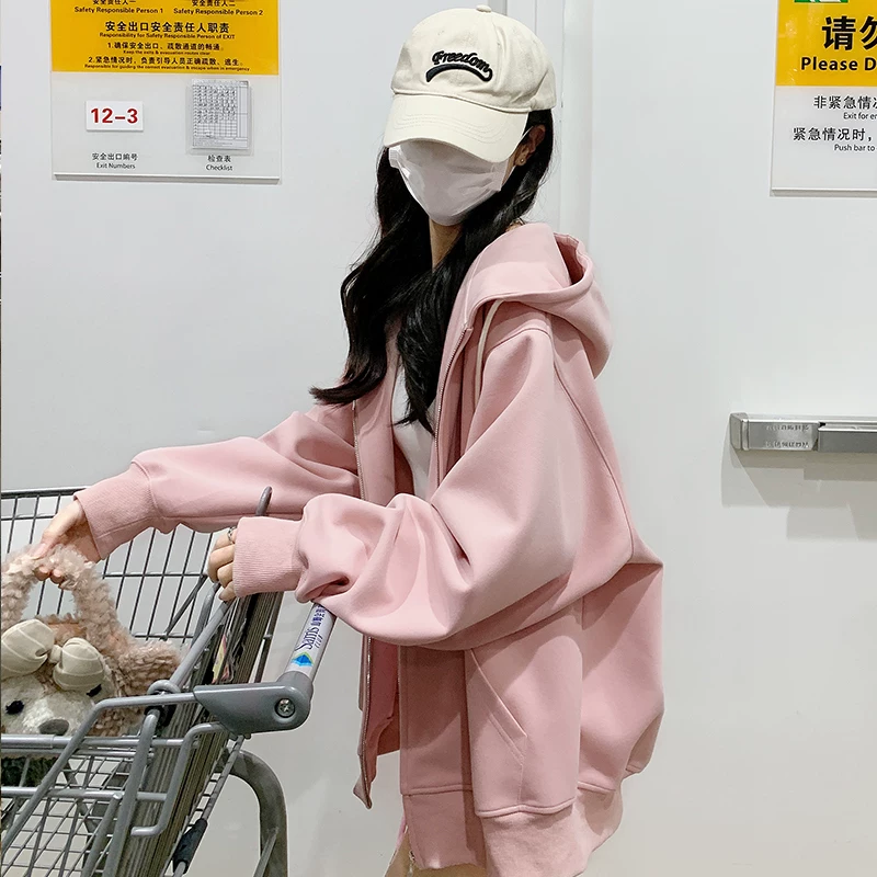 Fuchsia autumn sweatshirt, light and thin summer jacket