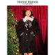TeenieWeenie Bear Sheep Wool Double-sided Wool Overcoat Mid-length Preppy Style Autumn and Winter Women