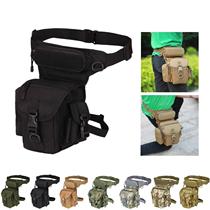 Waist and leg bag for cycling outdoor sports and fitness multifunctional leg bag waist bag motorcycle riding military fan waterproof functional bag