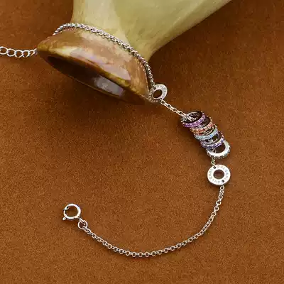 Silver hand female sterling silver S925 handwear young girl birthday gift ins niche design jewelry bracelet