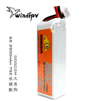 DOGCOM rhubarb dog 6S 2900mAh 75C long sequel 7 inch FPV crossing machine lithium battery