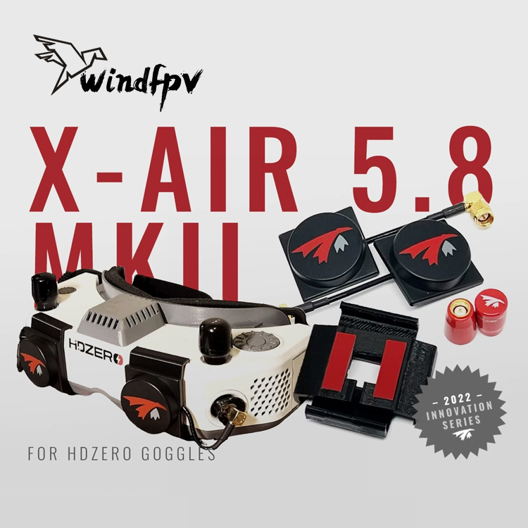 Truerc X-Air 5.8g Mkii Antenna Set Is Suitable for Hdzero Goggles Rhcp Flying Camera Fpv