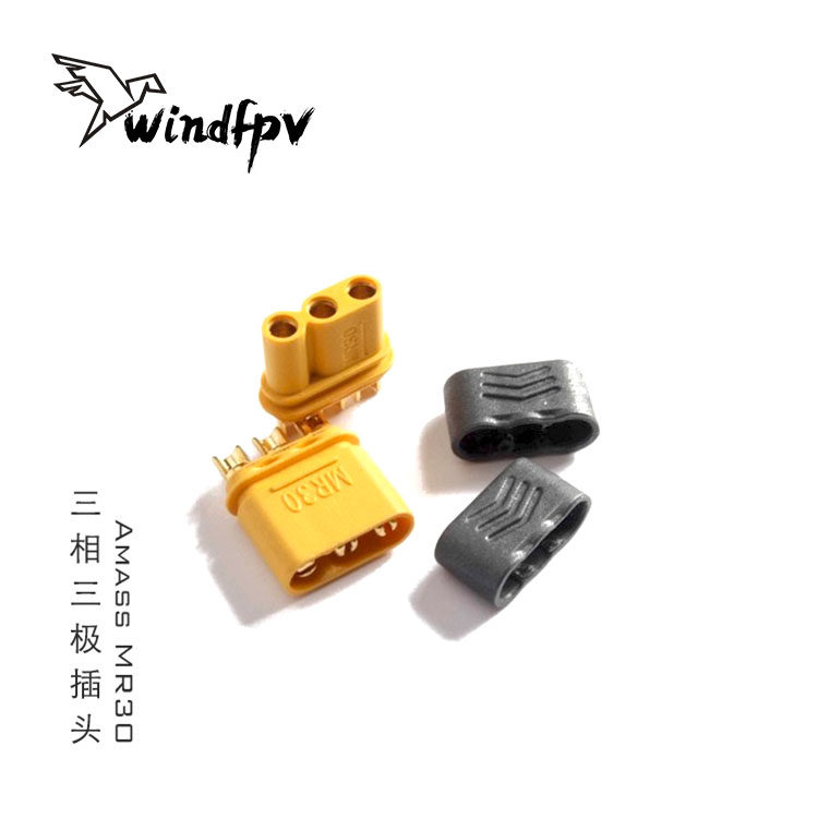 Spot aeromodemotor electronic speed regulator Three-wire 2 0MM Banana head AMASS Emmys with sheath MR30 plug