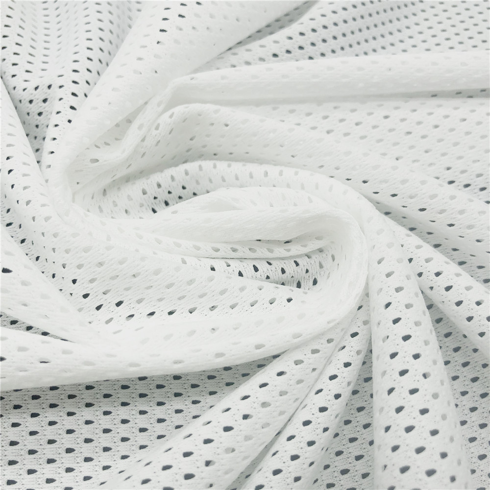 Low Play Triangular Dongle Cloth Bullet Holes Knitted Fabric Full Polyester Moisture Absorption Perspiration Sports Breathable Jersey T-shirt Mesh Eyewear