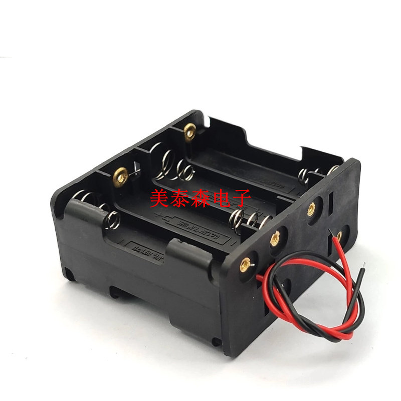 Battery case positive reverse double layer 5 Number eight section 5 Number of battery seats 5 8 of battery case Back to back straps