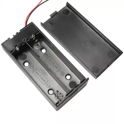 2pcs 18650 battery box 7 4V 18650 battery holder with lid with switch 18650 lithium battery compartment in series