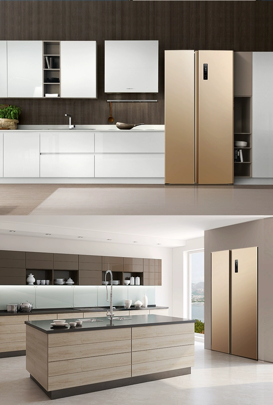 MeiLing / Meiling BCD-556WPUCX tủ lạnh chuyển đổi năng lượng tiêu thụ năng lượng chính không có sương giá - Tủ lạnh