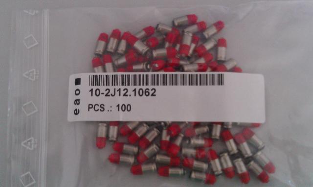 eao10-2j12 1062 New original import Swiss EAO switch 24V red bulb