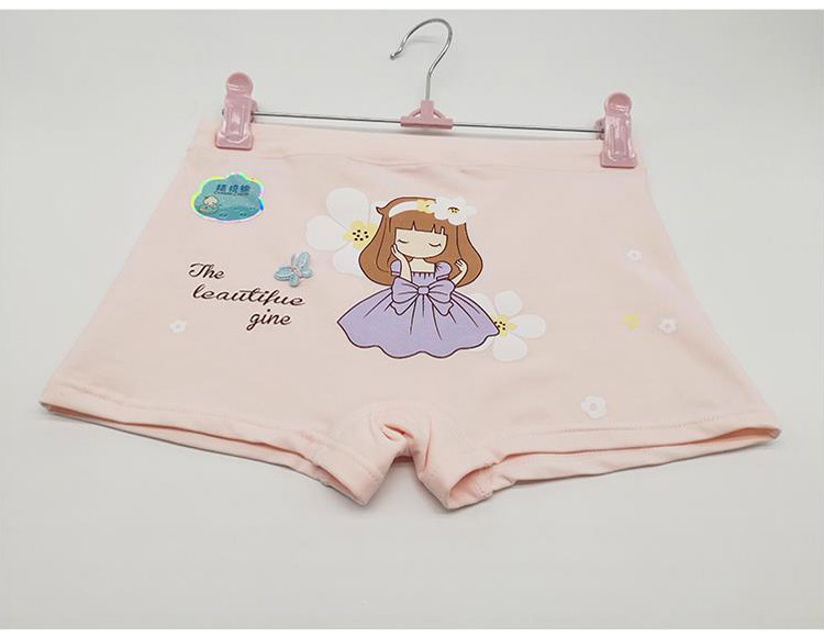 10-12 nữ quần boxer nữ 6-8 big boy hoạt hình mod đồ lót cotton 15 cô bé sinh viên quần short dễ thương shop do lot