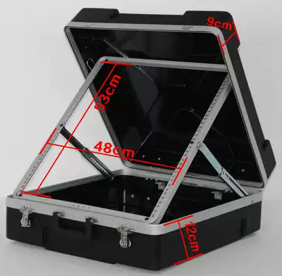 Hot-selling ABS air box plastic cabinet Main shell mixer 12U rack microphone air box cabinet
