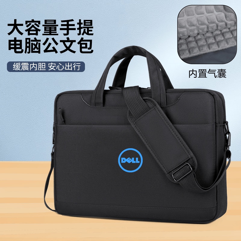 Dell New Gaming Laptop G15/G3/G5 Laptop Bag 5520 Business Computer Bag Large Capacity 15.6inch G7 Portable Shoulder Bag 16Plus Double-Layer 7620 Shockproof Airbag 14inch