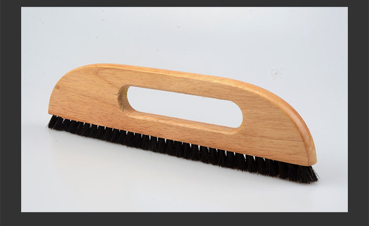 Wallpaper wallpaper tool short hair brush 2 rows of horse hair brush professional wallpaper construction tool brush