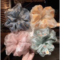 Japanese GP gauze large intestine Hairband Moren line pony tail hair rope Japanese cute fairy oversized head rope