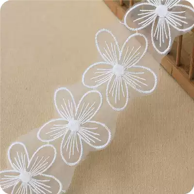 Lace accessories DIY handmade fabric clothing wide clothing accessories lace tape material lace fabric