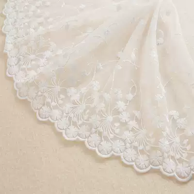 Gauze mesh lace Clothing fabric Lace fabric material Clothing skirt curtain decoration accessories