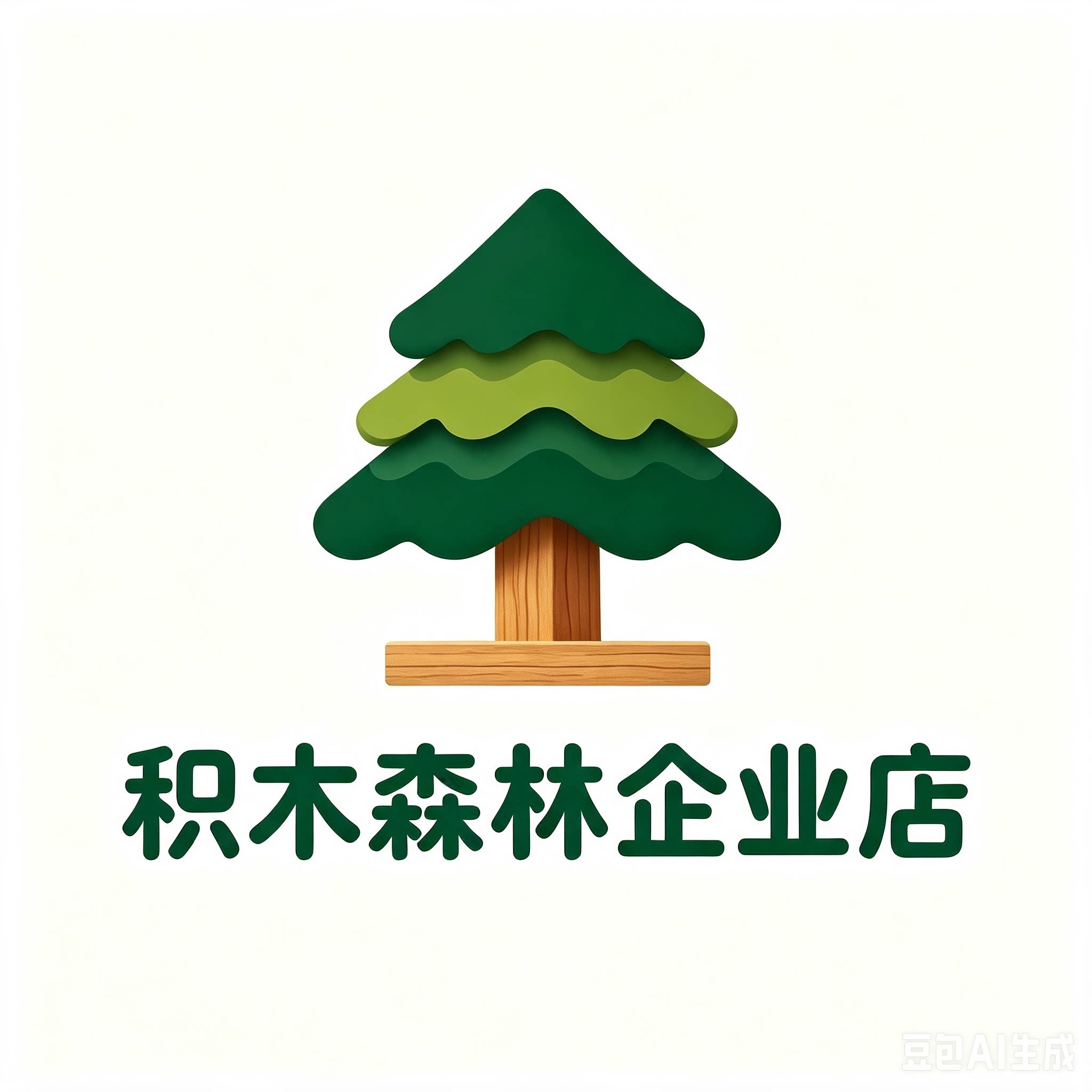 积木森林企业店的LOGO