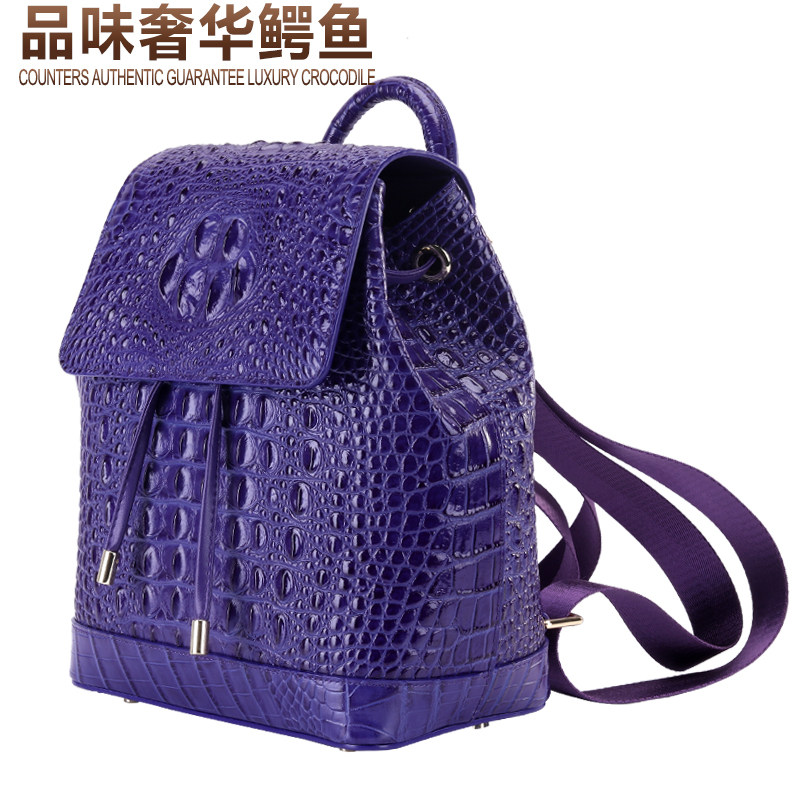 Imported avocado leather double shoulder bag fashion avocado leather woman bag upscale lady casual backpack avocado leather genuine leather girl bag-Taobao