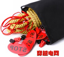 Crossing the grid spider web heaven and earths life and death through the line of fire to expand training games equipment props