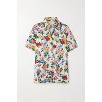 Emilia Wickstead Mable floral print poplin shirt 2021 new luxury couple T-shirt
