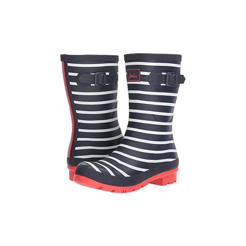 Bag tax Joules women Molly Welly rain boots on the back