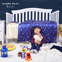 Fahrenheit silkworm baby baby child bedding set winter thickened warm multi-piece set can be customized set