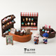Miniature Artificial Dessert Ice Cream Shop Miniature Model Dollhouse Scene Children's Doll Play House Toy