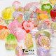 Blind Bag Mini Realistic High-Transparency Fruit and Vegetable Grape Cabbage Miniature Model Ornaments Pretend Play Student Gift