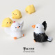 Blind Bag Creative Mini Eagle Catching Chick Figurine Micro Landscape Scene Cute Small Ornament Children's Toy Gift
