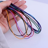 Плетеный набор материалов ручной работы, браслет из красной нити, подвеска с бусинами, «сделай сам», 1mm