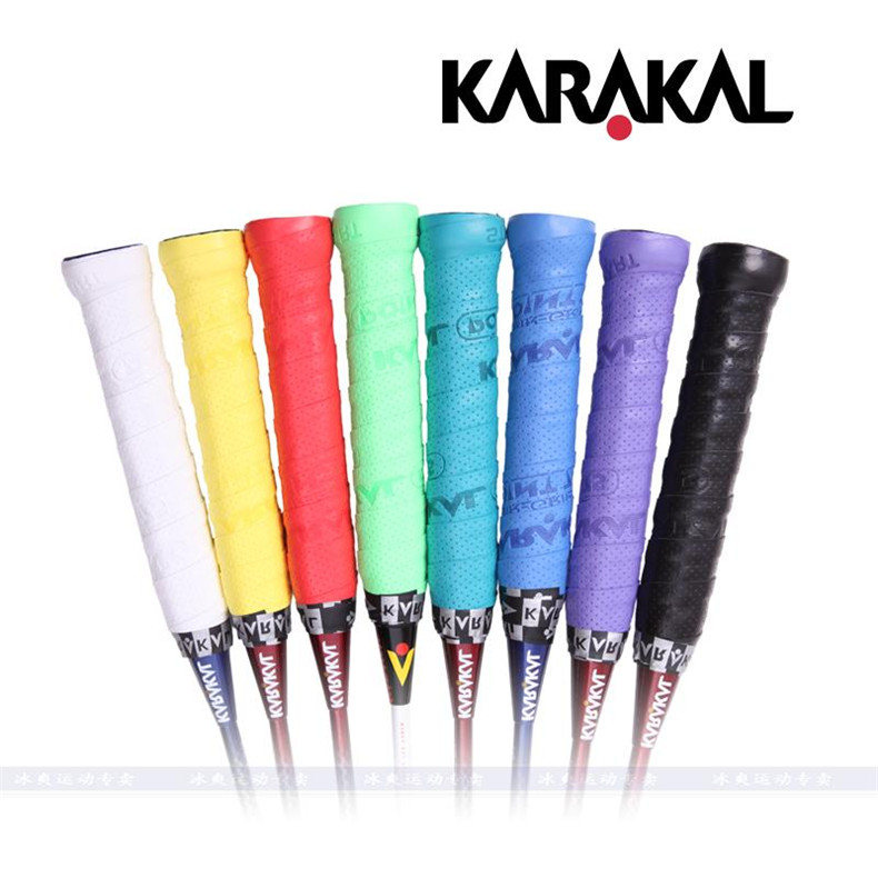 KARAKAL tay gel KA6043 cầu lông gel tay squash tay gel quần vợt cao su băng mồ hôi với dây đeo dính vợt cầu lông cho trẻ em