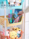 Plush Toy Storage Rack, Children's Doll Storage Rack, Small Cart, Bookshelf, Multi-Layer Snack Bucket Organizer