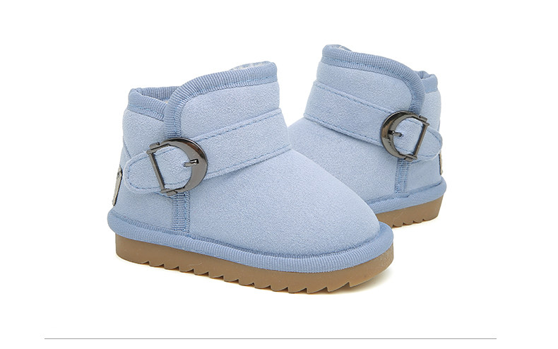 Chaussures enfants en autre ronde suture de voiture pour hiver - semelle tendon - Ref 1038371 Image 43